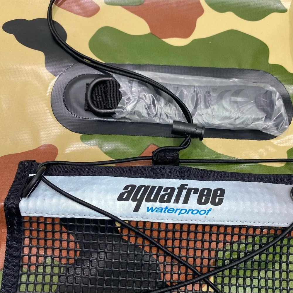 Aquafree waterproof bag green camo NEW